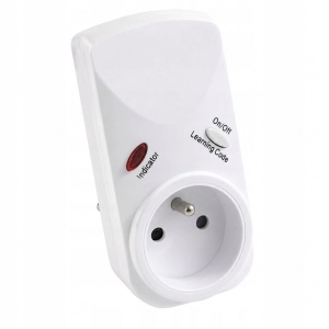 Dodatkowe Gniazdo Bezprzewodowe FR001 Sterowane Pilotem ON/OFF 230V