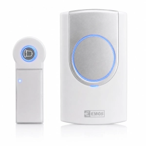 Dzwonek bezprzewodowy bateryjny 100m 36 melodii IP44 433 MHz