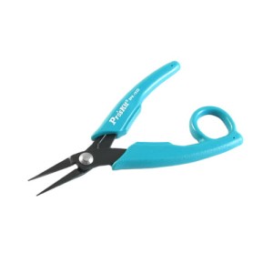 Szczypce płaskie precyzyjne (długość ramion 145mm) 8PK-102D