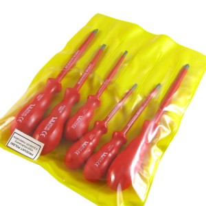 Zestaw wkrętaków izolowanych - 6 sztuk