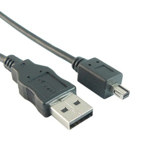 Przyłącze USB 2.0 wtyk A na wtyk miniUSB (do aparatów Sony/Olympus) 1.5m