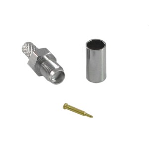 Gniazdo SMA RP zaciskane na kabel RG58