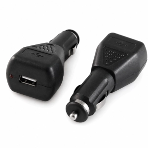 Ładowarka samochodowa USB - adapter zapalniczki (12V/1A)
