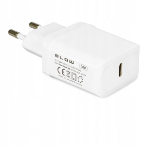 Ładowarka sieciowa USB-C PD 3.0 18W SMART biała