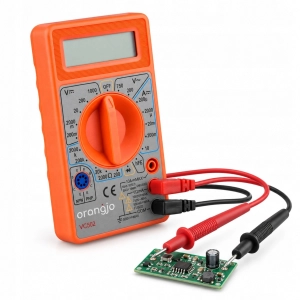 Miernik uniwersalny Orangjo VC502 buzzer hFE generator fali