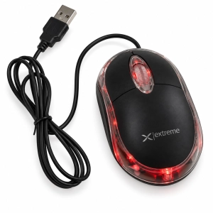 Mysz przewodowa optyczna USB 1000 DPI podświetlana