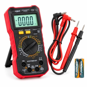 Miernik cyfrowy multimetr dt9205l LCD przewody pomiarowe hfe