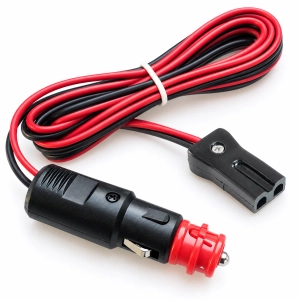 Kabel do lodówki turystycznej 12V 24V 2m wtyk 2-pin bezpiecznik 10A