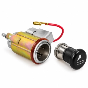 Zapalniczka samochodowa 12V gniazdo żarnik podświetlana 24mm