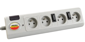 Listwa zasilająca sterowana pilotem 4 gniazda 1,5m 3500W RTV