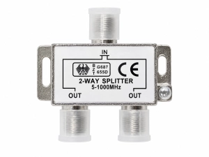 Antenowy spliter 2way TV (złącze F)
