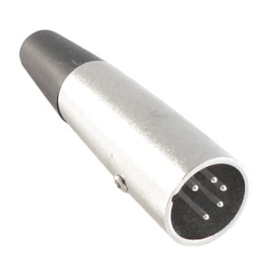 Wtyk mikrofonowy XLR 5pin na kabel