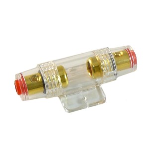 Oprawa bezpiecznika samochodowego szklanego na kabel