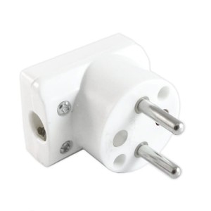 Wtyczka sieciowa kątowa 230V/16A polska