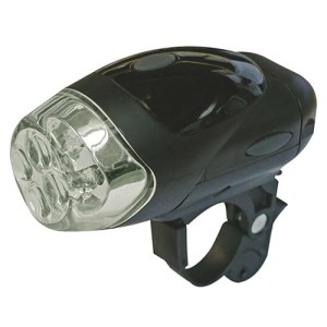 Lampa rowerowa przednia 4 LED (P3908) 4xR03
