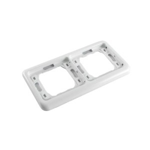 Ramka montażowa podwójna pozioma