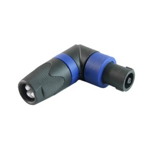 Wtyk Speakon na kabel kątowy