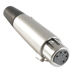 Gniazdo mikrofonowe XLR 5pin na kabel