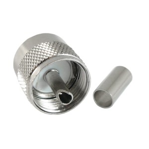 Wtyk UHF na kabel RG58U zaciskany