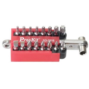 Zestaw końcówek bit 16 szt SD-2616 Proskit