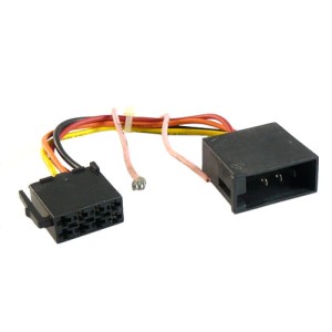 Złącze samochodowe do instalacji radiowej PEUGEOT 206 (2xISO + zasilanie)