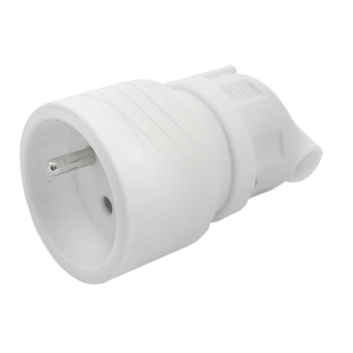 Gniazdo sieciowe kątowe z zawieszką 16A/250V