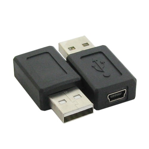 Przejście wtyk USB typu A na gniazdo miniUSB B 5p (Canon)