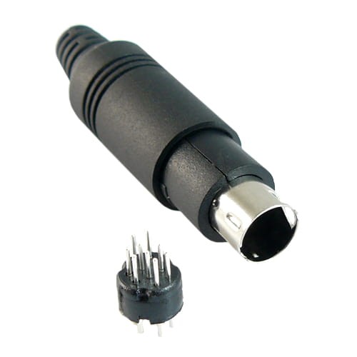 Wtyk miniDIN 9-pinowy na kabel