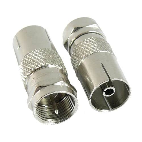 Adapter wtyk F na gniazdo antenowe