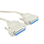 Przyłącze gniazdo DB 25 (LPT) na gniazdo DB 25 (LPT) 1.8m