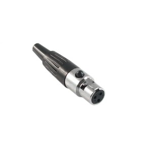 Gniazdo mini-canon XLR 3pin na kabel