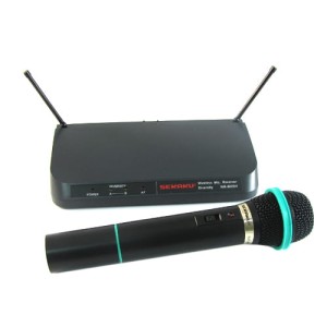 Mikrofonowy zestaw bezprzewodowy mikrofon do ręki WR802DV