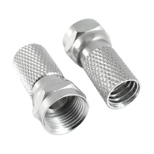 Wtyk  F  na kabel nakręcany 7mm