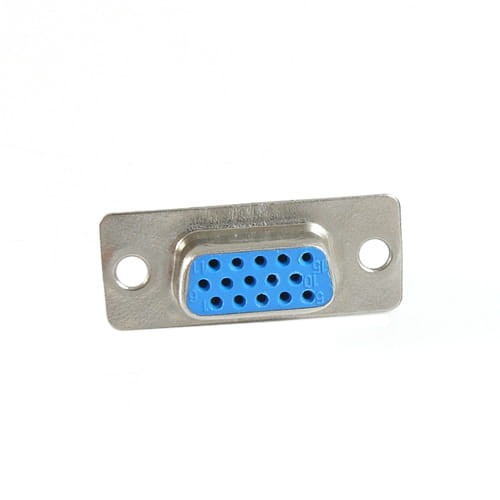 Gniazdo HDB15 trzyrzędowe (VGA) lutowane