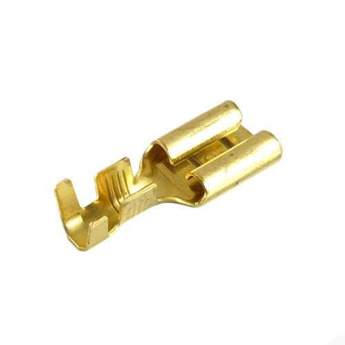 Konektor żeński 01420/10 - 9.5mm przekrój przewodu 2 - 4 mm2 - opakowanie 100 sztuk