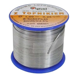 Spoiwo LC60-SW26 średnica 1.00mm 250g