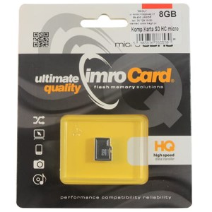 Karta pamięci SD HC micro 8GB