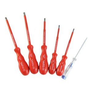 Zestaw wkrętaków izolowanych - 5sztuk + próbnik