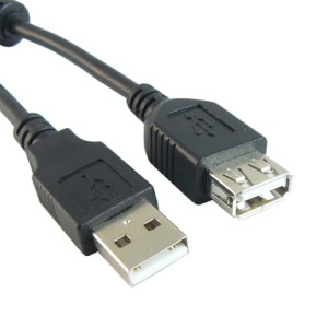 Przyłącze USB 2.0 wtyk A na gniazdo A z filtrami (1.8m)
