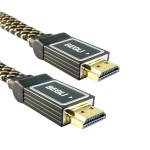 Przyłącze wtyk HDMI na wtyk HDMI płaskie PROFi BEGLI 1m