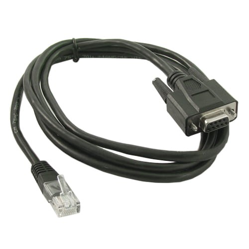 Przyłącze gniazdo DB 9 (RS-232) na wtyk RJ45 - 1,8m