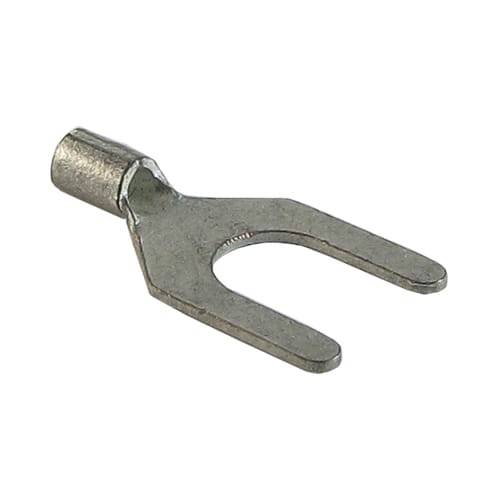 Konektor widełkowy cynowany średnica 6.4mm przekrój przewodu 0.25 - 1.65 mm2 - opakowanie 100 sztuk