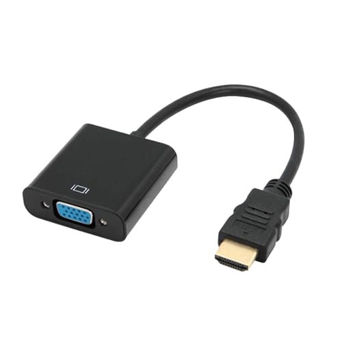 Konwenter HDMI (M)/VGA (F)