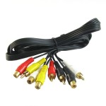 Przedłużacz 4 wtyki RCA (cinch) - 4 gniazda RCA (cinch) 1.8m