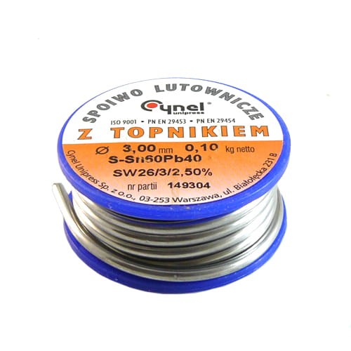 Spoiwo LC60-SW26 średnica 3.0mm 100g