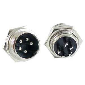 Wtyk CB mikrofonowy 5pin montażowy