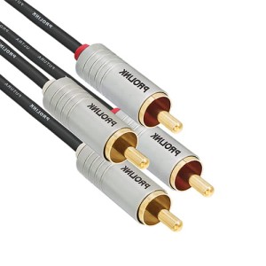 Przyłącze 2 wtyki RCA na 2 wtyki 2m PROLINK FSL