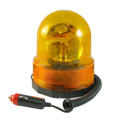 Lampa ostrzegawcza kogut pomarańczowa - 24V