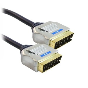 Przyłącze wtyk SCART na wtyk SCART (Eurozłącze) PRO 15m