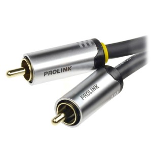 Przyłącze wtyk RCA na wtyk RCA COAXIAL (średnica 10mm) 2m